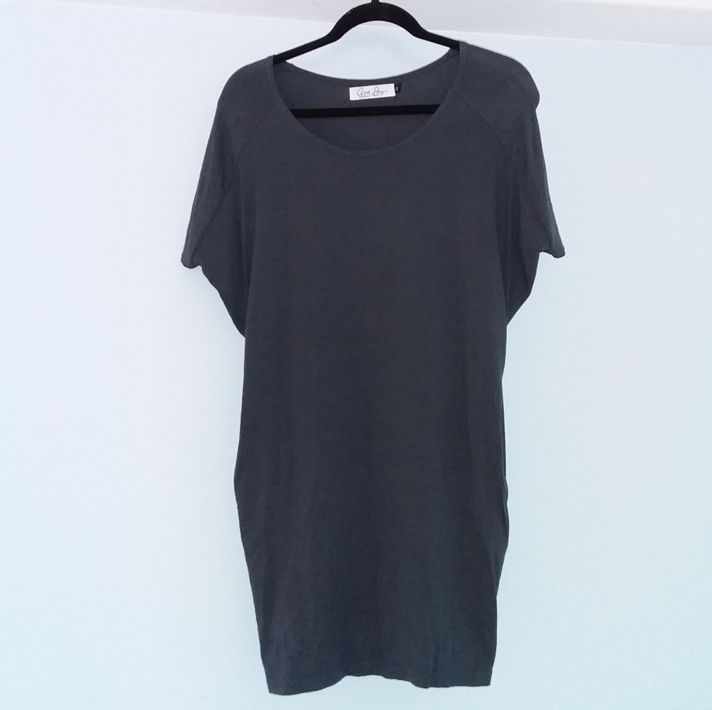 Fighting Eel Ava Sky Dress Logan Charcoal Gray S - Picture 2 of 16